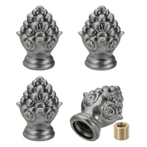 PATIKIL 30 x 16mm�����v�t�B�j�A���L���b�v�m�u 4�Z�b�g�̃\���b�h�����v�V�F�[�h�g�b�v�f�R���[�V�����X�N�����[�L���b�v�i�b�g �e�[�u�������v �t���A�����v�p�̐^�J�k���A�_�v�^�[�t�� �_