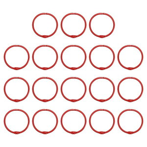 PATIKIL 45 mm ���[�Y���[�t�o�C���_�[�����O 18�� 3 mm ���^���t���b�V���J�[�h ���{�����O �L�[�z���_�[ �C���f�b�N�X�J�[�h �X�N���b�v�u�b�N�p ���b�h