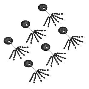 PATIKIL 2.8 mm �ނ�S�������r�[�Y�X�g�b�p�[ 600�� 30��1 �t���[�g�V���J�[�X�g�b�v �ȉ~�` �u���b�N