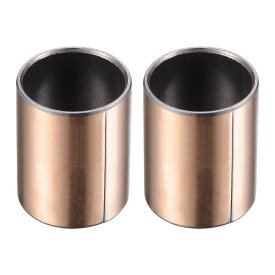 スリーブベアリング ブッシング オイルレス プレーンベアリング ボア直径30 mm 外径34 mm 長さ50 mm 2個入