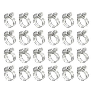 EH[zC[z[XJt 10mm - 16mm \ XeX| z[XNv Duct Clamp z[X z X[u Rzǂ̌ŒɎgp 24