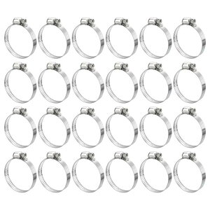 EH[zC[z[XJt 32mm - 44mm \ XeX| z[XNv Duct Clamp z[X z X[u Rzǂ̌ŒɎgp 24