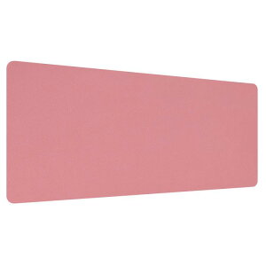 PATIKIL マウスパッド 1枚 学習机マット テーブルプロテクター 滑り止め 防水 PVC オフィス用 家庭用 ピンク 90x45cm