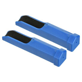 PATIKIL プールキューチップトリマー 2個 ビリヤードプールキューチップシェイパー ポータブル ビリヤードキューチップ修復ツール ビリヤードスヌーカー用 ブルー