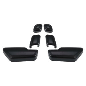 X AUTOHAUX �����̃h�A�V�[�g�����{�^���X�C�b�`�J�o�[�̑��� Mercedes Benz�ɑΉ� W204 W205 W212 W218 X204 X166 C E GLK GL ML Class GL450�ɑΉ� �u���b�N 6��