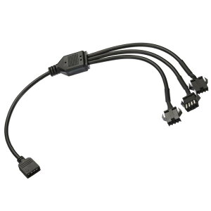 ARGB�X�v���b�^�[ 12V 4�s��-SM 4�s�� ���X�����P�[�u���A�_�v�^�[ �R�l�N�^�A�h���X�w��\ PC�t�@���d���R���s���[�^�V���[�V�}�U�[�{�[�h�p 1-3�X�^�C��