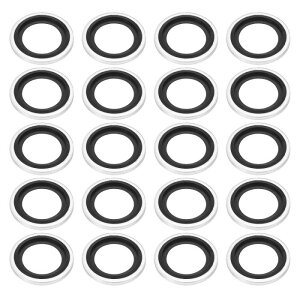 PATIKIL M16 �Z���t�Z���^�[�����V�[���K�X�P�b�g 20�� NBR ���������V�[�����b�V���[ �����ԗp���b�V���[ �@�B �z�� �V�����_�[�C���p