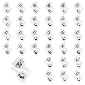 30�Z�b�g 18650�o�b�e���ړ_�X�v�����O�j�b�P�����b�L�v���[�g�A18.5mm×16mm ���ɂ��畉�ɂւ̕ϊ��X�v�����O PCB���t���p����уo�b�e���z���_�[�����i