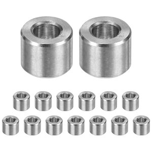 M METERXITY 15PCS M6 304�X�e�����X�X�`�[���X�y�[�T�[5mm ID x 10mm OD x 8mm l ���^���X�N�����[�X�^���h�I�t�u�b�V���O��s�@�d�グ���E���h�X�y�[�T�[304�X�e�����X�X�`�[���p�l�W�{���g�V���o�[