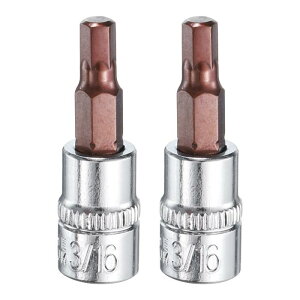 3/16" Zprbg\Pbg 1/4" hCu SAE S2 X`[ XNGAhCu\Pbg `Fbg` ANZT[ p[hibghCo[ɕς 2 