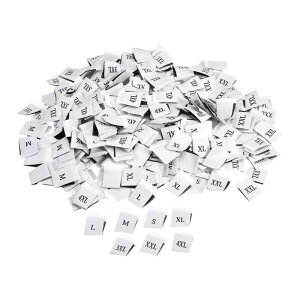 �ߗޖD���T�C�Y���x�� ���\���x�� ���̃X�e�b�J�[���x�� S/M/L/XL/XXL/3XL/4XL �h�J���x�� �z���C�g �ߗ��i�p 350��