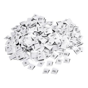 �ߗޖD���T�C�Y���x�� ���\���x�� ���̃X�e�b�J�[���x�� XS/S/M/L/XL/XXL/3XL �h�J���x�� �z���C�g �ߗ��i�p 350��