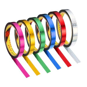 PATIKIL vYe[vZbg 12 mm x 30 m 6 zOtBbN Ȑڒ DIYA[gNtgbvp A\[gJ[