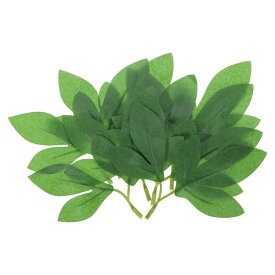 PATIKIL 12 x 12 cm 人工絹牡丹の葉 40個 人工緑化デュアルリーフ フェイクリーフ フェイククラフトの葉 DIY ウェディングブーケ 家の装飾用