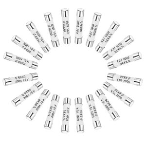 20�Z�b�g �Z���~�b�N �J�[�g���b�W �q���[�Y 10A 500V 6x30mm �����Ւf�^ �q���[�Y �A���v �ȃG�l�����v �o���X�g�p �����q���[�Y