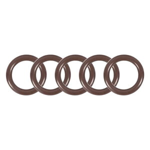 ���g���b�NFKM O�����O �t�b�f�S����O�����O �V�[���K�X�P�b�g 16mm OD 11mm ID 2.5mm�� �u���E�� 5����