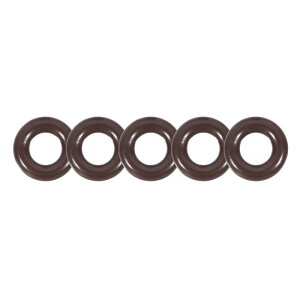 ���g���b�NFKM O�����O �t�b�f�S����O�����O �V�[���K�X�P�b�g 7.6mm OD 4mm ID 1.8mm�� �u���E�� 5����