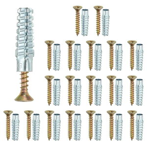 PATIKIL 20 hCEH[zEEH[AJ[ƃlW0.24 x 1.5" ؐRN[gvX^[qWz[Cp |hCEH[AJ[Lbg Vo[i8 x 38mmj