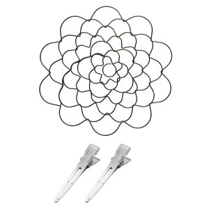 PATIKIL 4" �Ԋ�t�^ 2�� �N���b�v�t�� �X�e�����X�� �ԃA�����W�����g�z���_�[�t���b�O�t�^ �u�[�P �s��A�����Œ肷�邽�� �t�����[�x�[�X�}���� ��