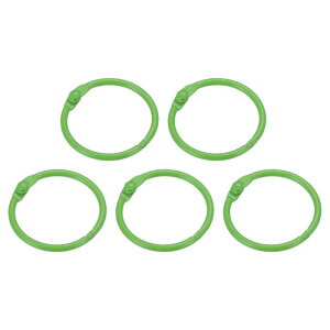 PATIKIL ���[�Y���[�t�o�C���_�[�����O 25 mm 5�� ���^���t���b�V���J�[�h ���{�����O �L�[�z���_�[ �����J�[�h �X�N���b�v�u�b�N�p ��