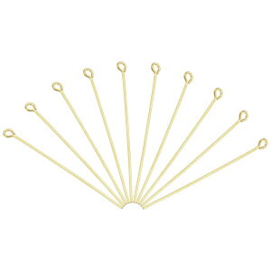 PATIKIL ^C[ACs 100 3.5mm OD x 38mm L` ~j I[vACs DIY H| VfA y_gr[Y S[h