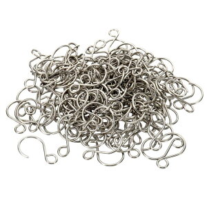 PATIKIL �J�[�e��S���t�b�N S�`�̃t�b�N 160���� 8mm�J���� �~�j�X�e�����X�t�b�N DIY �H�|�i �V�����f���A �N���X�}�X�c���[ �A�N�Z�T���[ �V���o�[