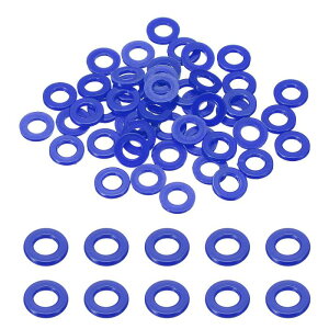 50�� �i�C�����t���b�g���b�V���[6mm ID 12mm OD 1.5mm���v�� �[�����b�V���[�O�����b�g�v���X�`�b�N�V�[�g�K�X�P�b�g�t�@�X�i�[�V�[�����O�X�y�[�T�[�K�X�P�b�g�����O�E�H�[�^�[�z�[�X���b�V