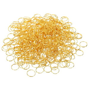 PATIKIL �V�����f���A�J�������O 500���� 11mm OD �I�[�v�������O �X�e�����X�N���b�v ���������v���i ���ߕt�� �S�[���h