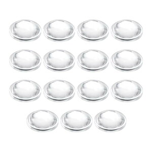 PATIKIL ���a15mm�t���b�g�ʃ����Y 15����5mm PMMA�A�N����LED���w�ʃ����Y �t���b�V�����C�g �ԗp�o�C�N�w�b�h�����v�X�|�b�g���C�g�p�G�b�W�t�� ����