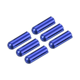 PATIKIL ダーツフライトプロテクター アルミニウム合金 ダーツアクセサリー ウイングセイバーズ スチールおよびプラスチックフライト用 6個 ブルー