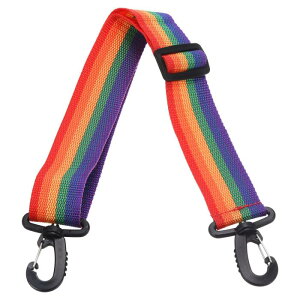 PATIKIL 80 cm x 3.8 cm ローラースケートリーシュ 調整可能 スキーブーツキャリアストラップ ローラースケート スキー靴 アイススケート用 マルチカラー