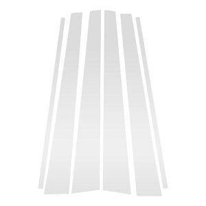 Partuto Toyota�ɑΉ������h�N���[�U�[4700/FJ80/100 1996-2007�p��6�Z�b�g�̃t�����g���A���E�ԃh�A�s���[�E�B���h�E�g�����A�v���X�`�b�N���V���o�[�g�[��