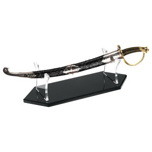 1ペア ライトセーバースタンド アクリルデスクトップ固定ライトセーバースタンドディスプレイホルダーラ ック ライトセーバーソード配置ディスプレイ用 黒/透明