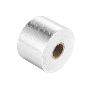 X AUTOHAUX �ՔM�e�[�v���[�� �S�����b�v �ϔM�� �M���� �Ԃ̃G���W���C���e�[�N�p�C�v�z�[�X�p 5 cm x 15 M �V���o�[�g�[��