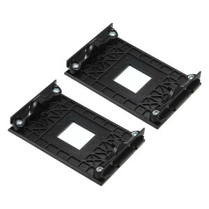 PATIKIL AM4 CPU冷却ブラケット ヒートシンクブラケット 冷却取り付けシートプレート 8ネジ付き AM4 マザーボードソケット用 2個