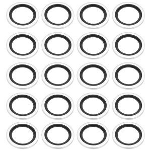 PATIKIL G5/8 �Z���t�Z���^�[�ڍ��V�[�����O�K�X�P�b�g 20�� NBR �����ڍ��V�[�����O���b�V���[ �����ԗp���b�V���[ �@�B �z�� �V�����_�[�C���p