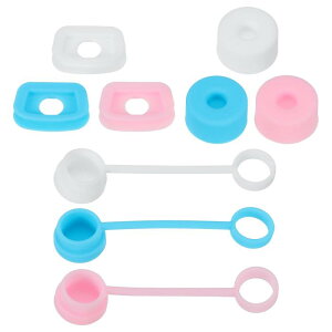 PATIKIL Xg[JbvpVRڂ~ 1.0 40oz/30oz 3̃Xg[Jo[Lbv 3̎lpڂ~ 3̊ۂR~߂܂9̃^u [ ANZT[Zbg zCg/s