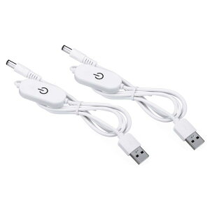 PATIKIL LED ^b` CC fB}[ XCb` 2  Us b IX - 5.5x2.1mm DC IX Rg[[ XCb` dR[h RlN^ LED CgpRlN^ zCg