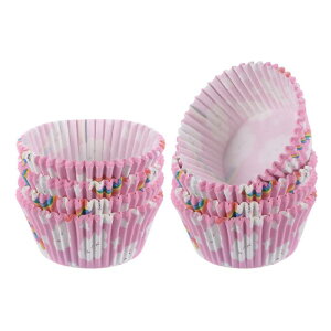 200個 カップケーキライナー クラウド カップケーキカップ 標準サイズ マフィンライナー ペーパー ベーキングカップ ラッパー 油汚れ防止 パーティー 結婚式 誕生日