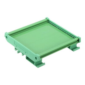 基板取付ホルダー PCB DIN レールマウントキャリア 100x120mm グリーン