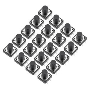 12x12x12mm Panel Mini/Micro/Small PCB Momentary Tactile Tact Push Button Switch DIP 20PCS