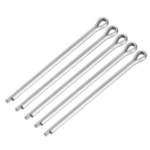 s ~߃s Rb^[s 4mm x 68mm 304XeX| 2vO Vo[g[ t@Xi[ NbvL[ 5