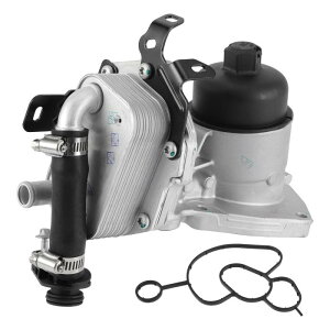 Hihaha Land Rover�ɑΉ�LR2 2008-2015�p�̃G���W���I�C���N�[���[�I�C���t�B���^�[�n�E�W���O�A�_�v�^�[�A�Z���u��/�t�����g�I�C���N�[���[/�ϋv���̂���A���~�j�E������/1��