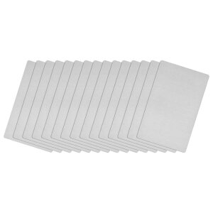 uN^J[h 66 mm x 45 mm uV 201XeX| DIYCU[p 0.4 mm Vo[g[ 15