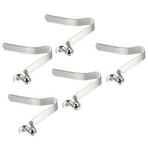 PATIKIL 8x6mm �J���b�N�p�h���X�i�b�v 5���� �|�[���v�b�V���{�^�� �X�v�����O�N���b�v �| ����{�^�� ���b�L���O�`���[�u �V���O���s�� �L�����v�p�I�[�j���O�e���g�|�[��