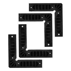 ʒuߐ` pNv 90xR[i[Nv ؍Hp 150 x 150 mm ubN 4
