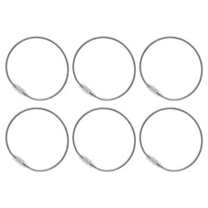 PATIKIL 150 mm C[L[z_[P[u 6 iCR[eBO XeX| 1.5 mm L[z_[[v AEghA nCLO ݂艺ו^O L[ IDJ[hp 