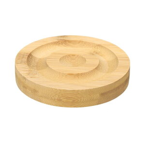 PATIKIL 1個入り ペンダントブレスレットバングル ディスプレイトレイ 7.8 cm内径 ビーズボードトレイ ジュエリーブレスレット用 ドレッサーショップ小売カウンタートップ用 イェロー