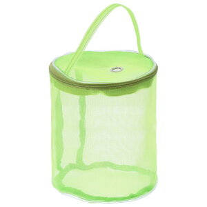 PATIKIL 糸溜り袋 ポータブル かぎ針編み 編み物 バッグケース ケインボールホルダー メッシュ バスケット オーガナイザー かぎ針編みトート 縫製 クラフト プロジェクト 緑