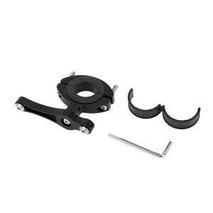 RATCHROLL 1個のユニバーサルモーターサイクルバイクドリンクホルダーモーターバイク自転車用水ボトルカップホルダースクリューブラックアルミニウム合金